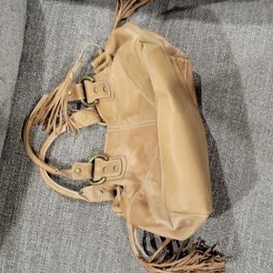 Bebe leather satchel